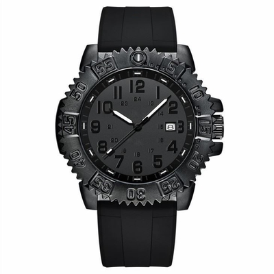 Van de de Sportchronograaf van de siliconeriem van het Horlogepin buckle men ' S het Digitale Horloge met Grote Aantallen