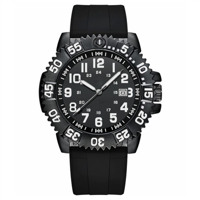 Van de de Sportchronograaf van de siliconeriem van het Horlogepin buckle men ' S het Digitale Horloge met Grote Aantallen