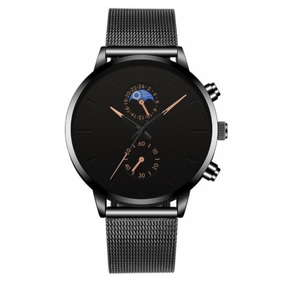 Roestvrij staal Mesh Bracelet Watch Toevallig Mesh Watches van 30m het Levens Waterdichte Mensen
