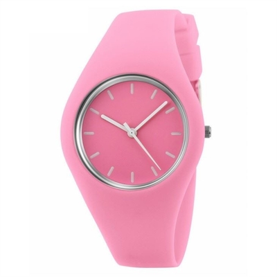 Het digitale van het het Elastiekjesilicone van het Horlogesilicone Rubberhorloge Jelly Color Couple Watch