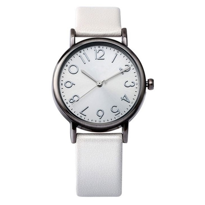 Van het de Damesleer van de kwartsbeweging het Horloge Vogue Horloge van het het 30m Levens het Waterdichte Kleine Leer