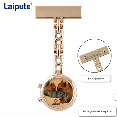 Leuke Digitale Verpleegstersklem op Zakhorloge 27mm Waterdichte de Legering van het Gevalzink