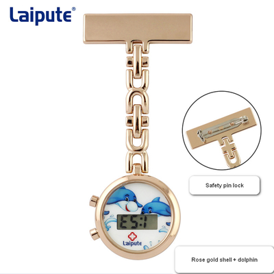 Leuke Digitale Verpleegstersklem op Zakhorloge 27mm Waterdichte de Legering van het Gevalzink