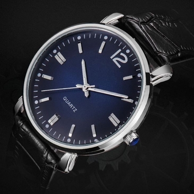 Het Paarhorloge van het Rohsleer voor van het de Bewegingsbamboe van het Minnaarskwarts de Streepriem