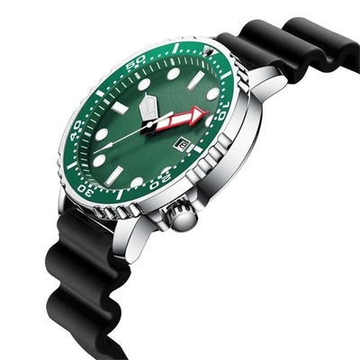 Het silicone let op Waterdicht van de de Riemband van het Siliconehorloge het Silicone Digitaal Horloge