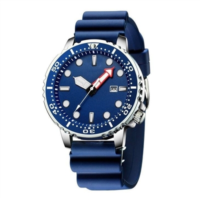 Het silicone let op Waterdicht van de de Riemband van het Siliconehorloge het Silicone Digitaal Horloge