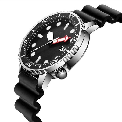 Het silicone let op Waterdicht van de de Riemband van het Siliconehorloge het Silicone Digitaal Horloge