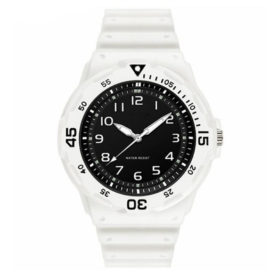 Van het het Horlogesilicone van analoge van het de Bandsilicone van het Horlogesilicone de Riemmensen de Band Digitaal Horloge