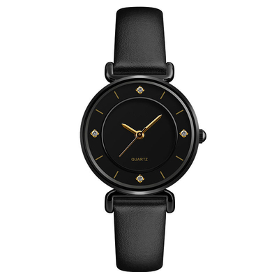 Het Horloge van eenvoudige en Modieuze Vrouwen met Diamond Quartz Creative Watch