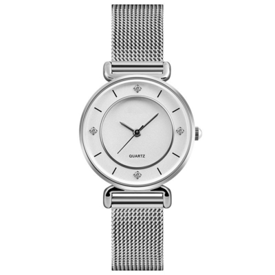 Het Horloge van eenvoudige en Modieuze Vrouwen met Diamond Quartz Creative Watch