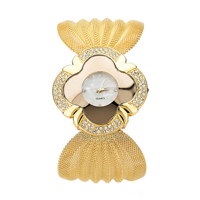 Veelzijdige Manier Diamond Watch Butterfly Style Bracelet voor Dames