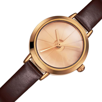 Het schokbestendige Shell Casual Automatic Watch Waterproof-Horloge van Kwartsvrouwen