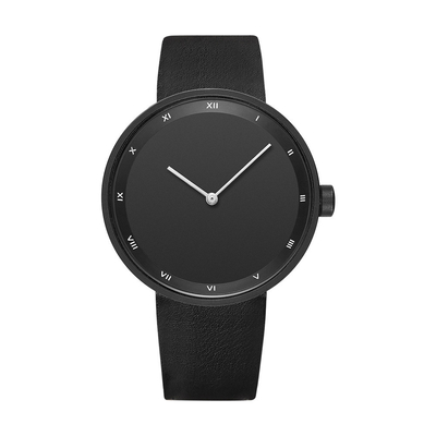 Het naadloze Horloge van het het Horlogeleer van het Riem Uiterst dunne Kwarts voor Mensen