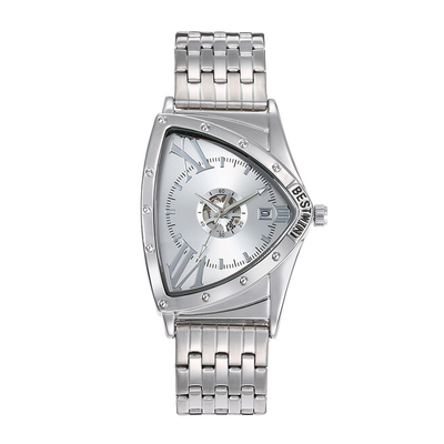 Van het de Wijzerkwarts van het bedrijfsstijlroestvrije staal Horloge 20mm Bandbreedte