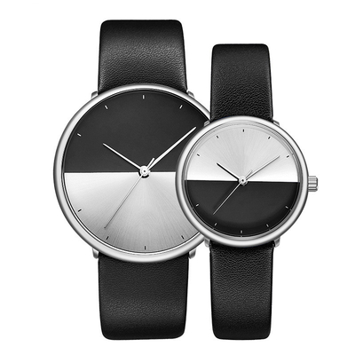 7mm Dikke Pu Riem of Echt Leerhorloge 3ATM met Sapphire Crystal Glass