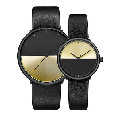 7mm Dikke Pu Riem of Echt Leerhorloge 3ATM met Sapphire Crystal Glass