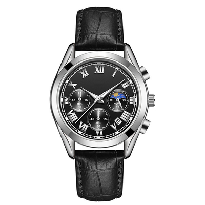 Mineraal Crystal Buckle Quartz Battery Wristwatches 30m Waterweerstand 12mm