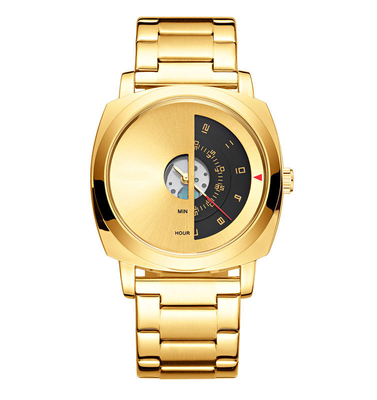 Fashion Style Alloy Quartz polshorloge met Precision Quartz Beweging