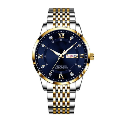 Klaar om te verzenden en te legeren kwarts horloge met 12 mm bandbreedte