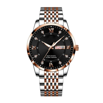 Klaar om te verzenden en te legeren kwarts horloge met 12 mm bandbreedte