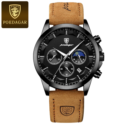 Hoogwaardig gordelhorloge met kwartsbeweging en waterbestendigheid 30m-50m