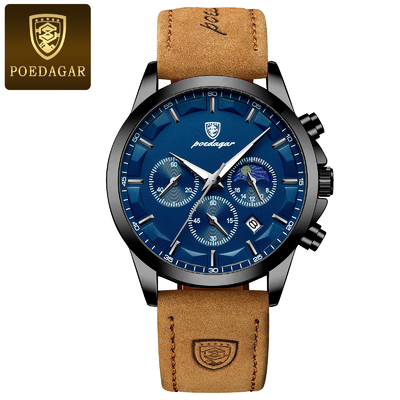 Hoogwaardig gordelhorloge met kwartsbeweging en waterbestendigheid 30m-50m