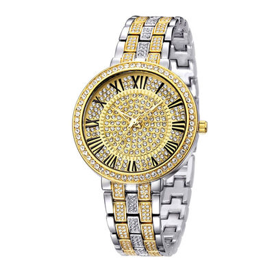 10bar maak Zilveren Diamond Watch Womens, PC21-Witgoud Diamond Watch waterdicht