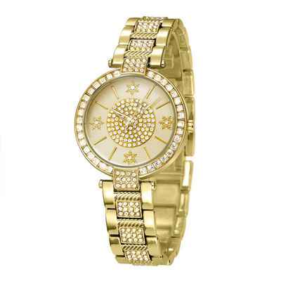 10bar maak Zilveren Diamond Watch Womens, PC21-Witgoud Diamond Watch waterdicht