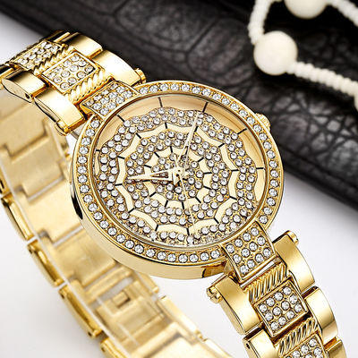 10bar maak Zilveren Diamond Watch Womens, PC21-Witgoud Diamond Watch waterdicht
