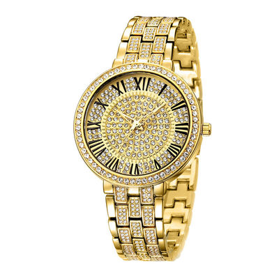 10bar maak Zilveren Diamond Watch Womens, PC21-Witgoud Diamond Watch waterdicht