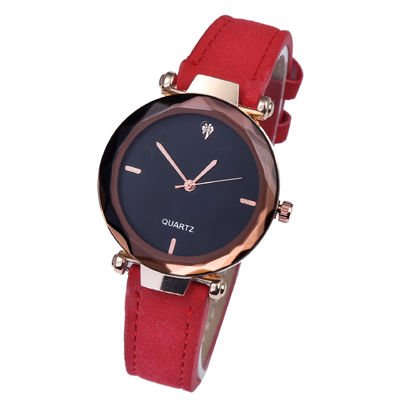 Laipute Echt Diamond Watches For Women 23cm Legether-Uitgeruste Band