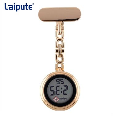 De organische Klem van Glasverpleegsters op Zakhorloge, Verpleegsters Digitaal Zakhorloge 9.5mm dik