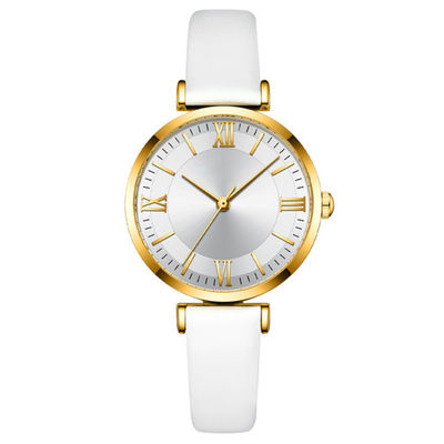 De Chronograaf van het het Kwartspolshorloge van Nonscratchvrouwen let op 30M Life Waterproof