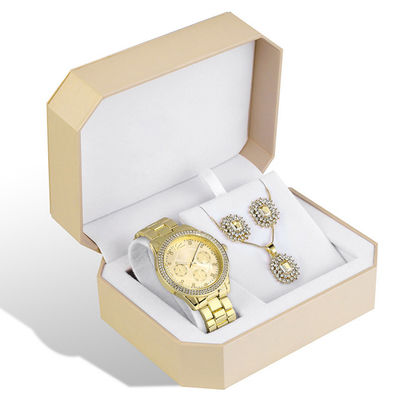 ODM de Reeks van de Polshorlogegift, Tripiece-de reeksen van de luxegift voor haar