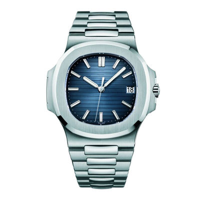 Het Kwartspolshorloge van de Laiputelegering, Minimalistisch het Roestvrije staalhorloge van SS316L