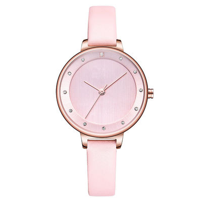 50g horloges met Veelkleurig de Motregenbewijs van Diamantenvrouwen
