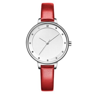 50g horloges met Veelkleurig de Motregenbewijs van Diamantenvrouwen