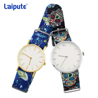 Regenboog Gevlechte Nylon Band 265mm van Horlogesvervangstukken Lengte