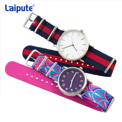 Regenboog Gevlechte Nylon Band 265mm van Horlogesvervangstukken Lengte