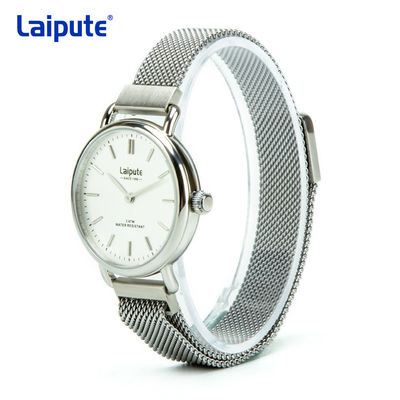 Van het het Kwartspolshorloge van het Wearproofroestvrije staal van het de Armbandhorloge Dames 50*27*28cm