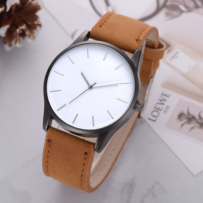 Gepersonaliseerde Horloges voor de Band52g Gewicht van het Mensenleer om Kroontype