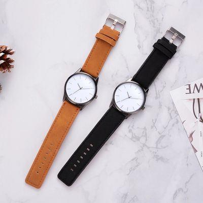 Gepersonaliseerde Horloges voor de Band52g Gewicht van het Mensenleer om Kroontype
