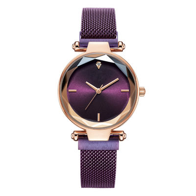 Het Kwartspols Watchv van Vacuumplatingsvrouwen 32mm scratchless Antiabrasion
