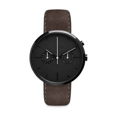 chronograaf Waterdicht Matte Black Wrist Watch ROHS Goedgekeurde 5atm
