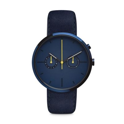 chronograaf Waterdicht Matte Black Wrist Watch ROHS Goedgekeurde 5atm