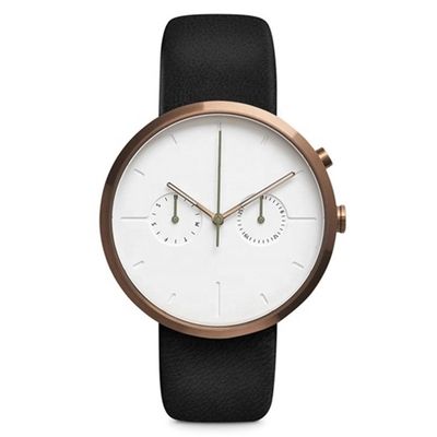 chronograaf Waterdicht Matte Black Wrist Watch ROHS Goedgekeurde 5atm