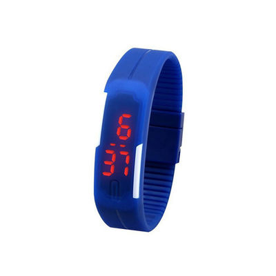 Unisex- Analoog-numeriek ODM van de het Siliconeriem van het Sportenhorloge Digitaal Manchethorloge
