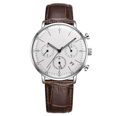 3eye de Lichtgevende Horloges van mensen, 6hands-waterdicht Metaalpolshorloge