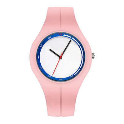 41mm Horloge op de Pols van Vrouwen, het Polshorloge van de Siliconearmband voor Dames
