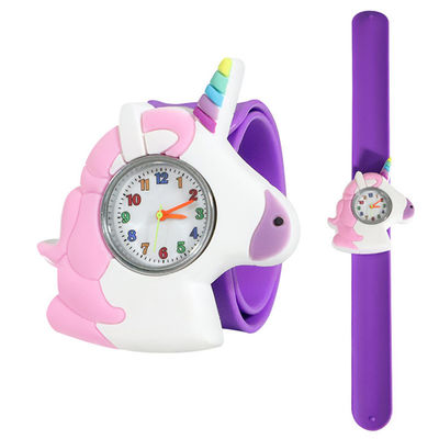 Unicorn Quartz Kids Watch 0.6cm Dikte3atm Waterdicht Arcylic Materiaal